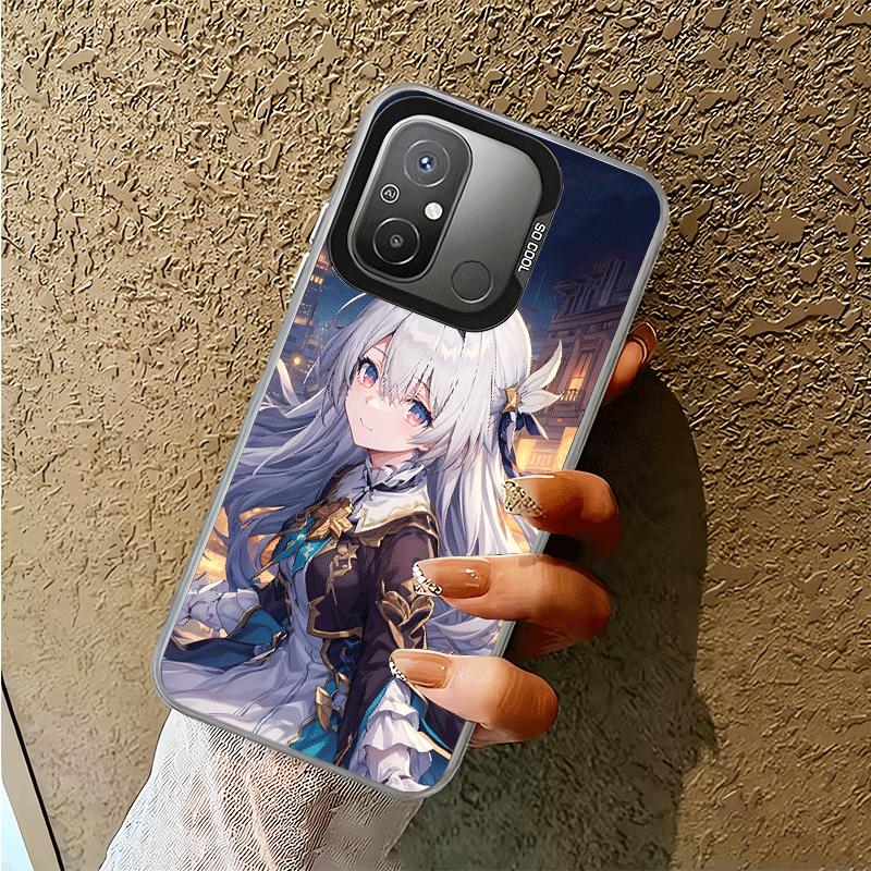 Противоударный чехол для телефона Honkai Star Rail Firefly для Xiaomi Poco X7 X6 X5 X3 Pro F7 Ultra M8 Redmi 15C 15 14C 13C 12C 10C 13 12 10