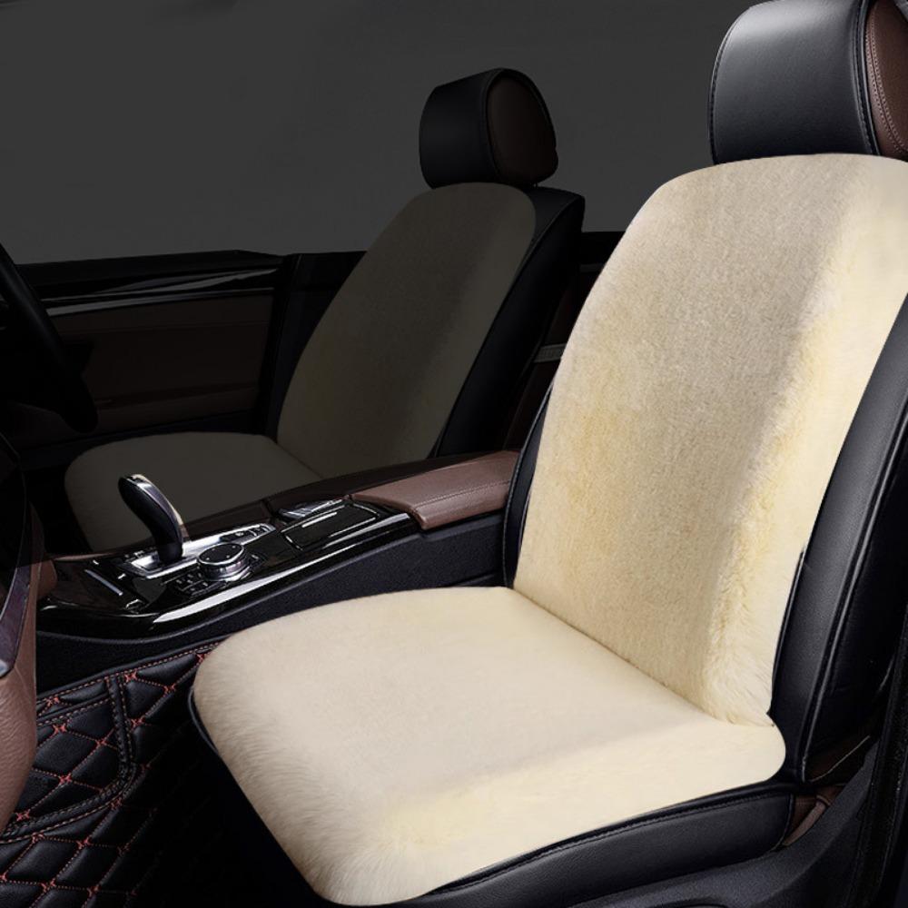 Breathable Car Seat Cover Pad Thick Car Backrest Plush Car Seat Cushion  Autumn and Winter