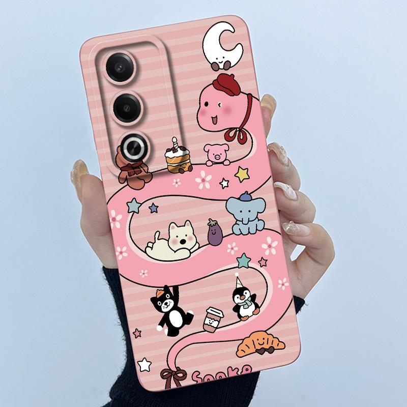 Чехол для OPPO A80 5G Модный простой Цветок Мягкий силиконовый задний чехол для OPPO A80 5G CPH2639 Чехол для телефона OPPOA80 A 80 Fundas