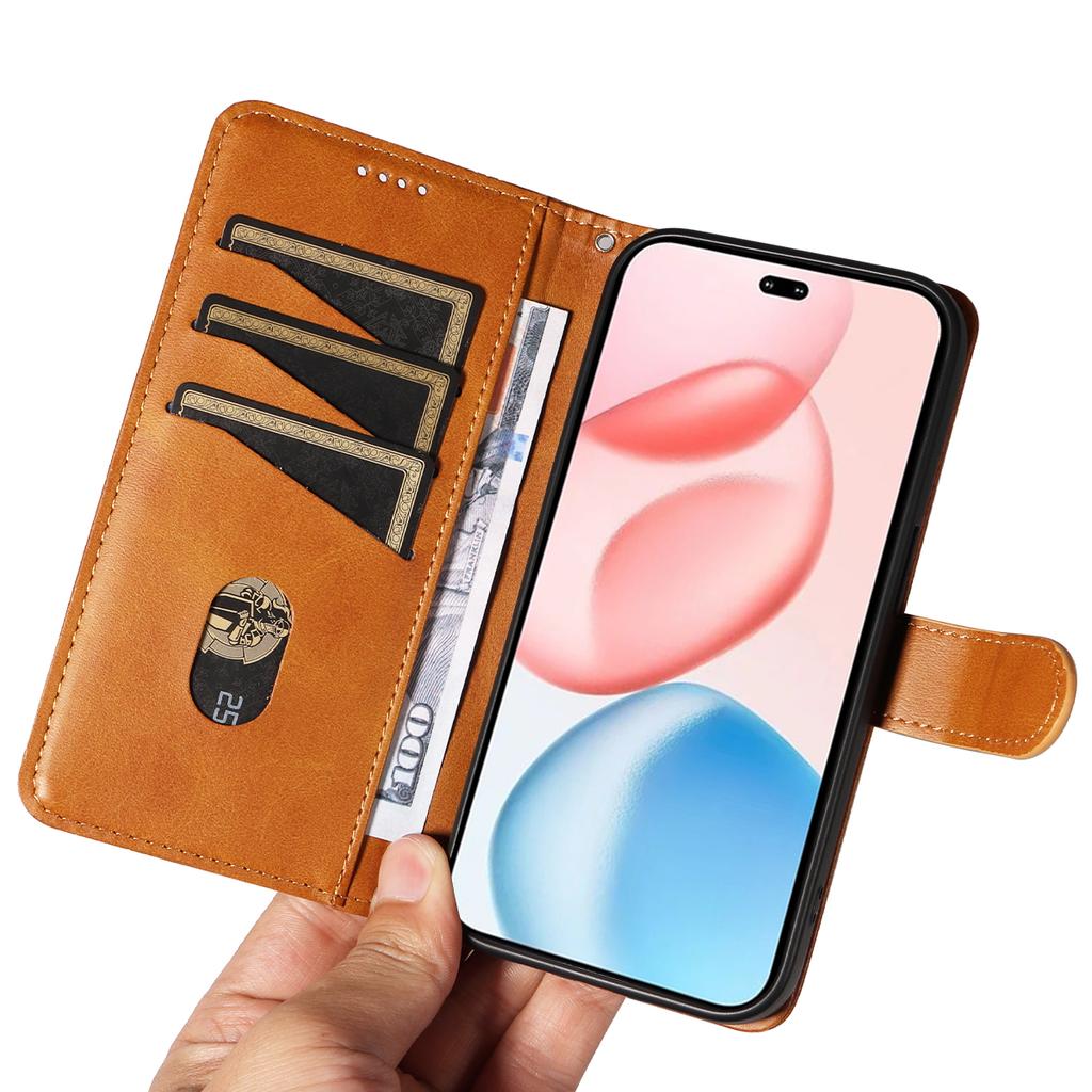 Для Honor 400 Pro 5G (Глобальный) Кошелек Чехол Т-образные линии Кожаный Чехол для телефона Подставка