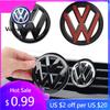 Для VW Volkswagen Jetta MK5 Golf Неразрушающие Наклейки-значки на переднюю решетку автомобиля Наклейка-значок на крышку багажника сзади Для Volkswagen Go