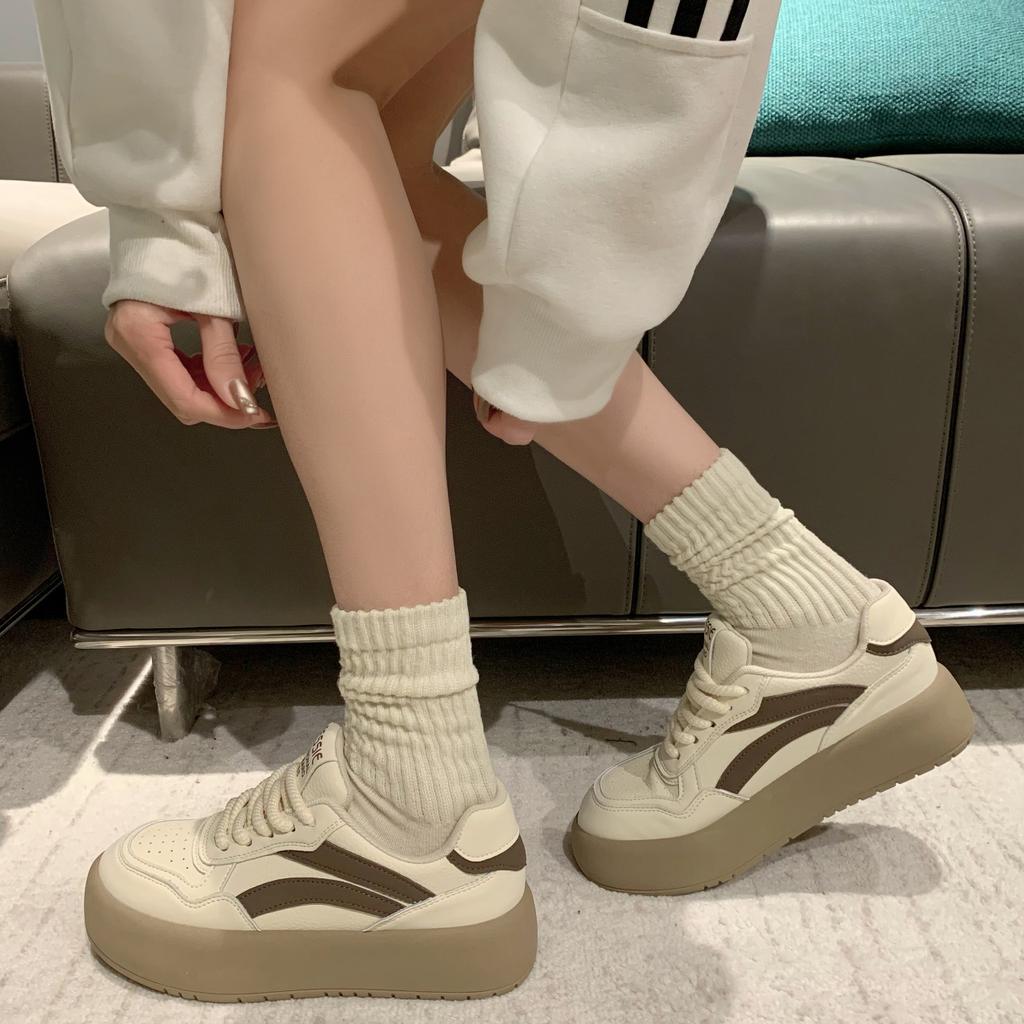 Простые ретро-платформы немецкие кроссовки женские 2025 новые весенние взрывные легкие студенческие американские повседневные кроссовки для сноубординга