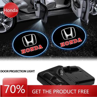 2025 Автомобиль Новый Honda Беспроводная HD Подсветка Салона Проектор на Дверь Автомобиля Светодиодный Свет Приветствия Автоаксессуары Для Mugen Insight Type S R VTE