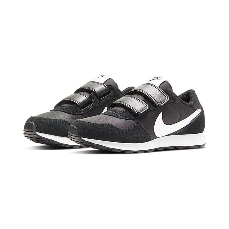 Nike MD Valiant Устойчивые к истиранию Низкие Детские Беговые Кроссовки Черные Дети Возраст 3 7 Лет CN8559-002
