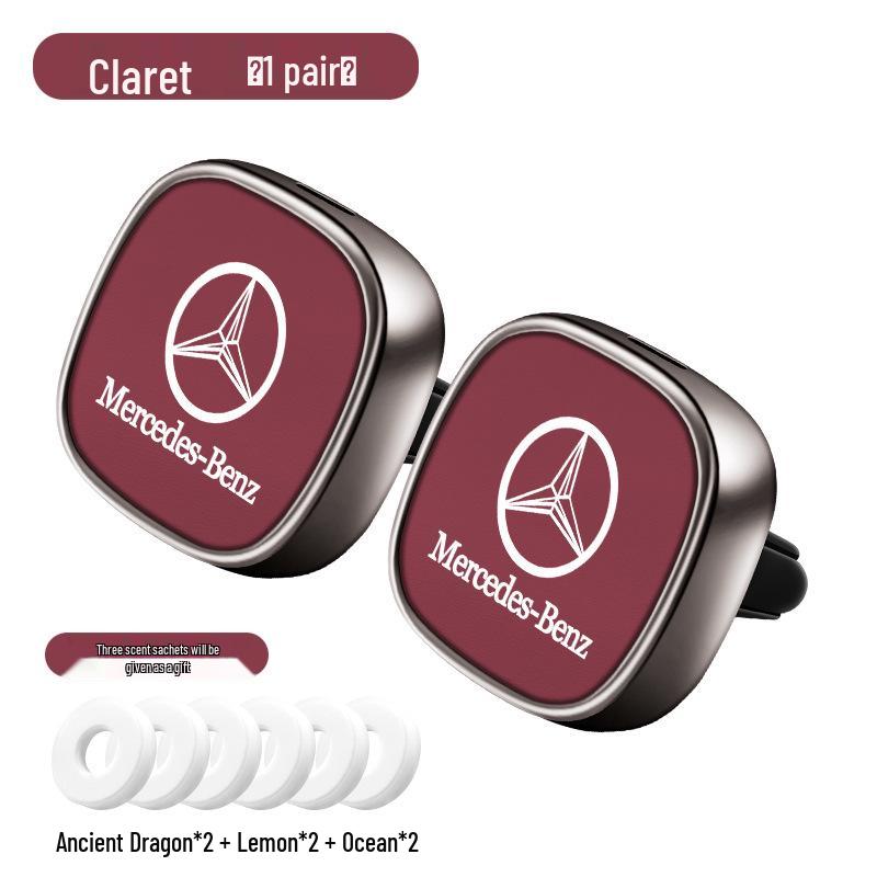 Mercedes-Benz C/E/S-Class GLC/GLA/GLE/GLB Car Air Vent Freshener - Long-lasting Light Fragrance
