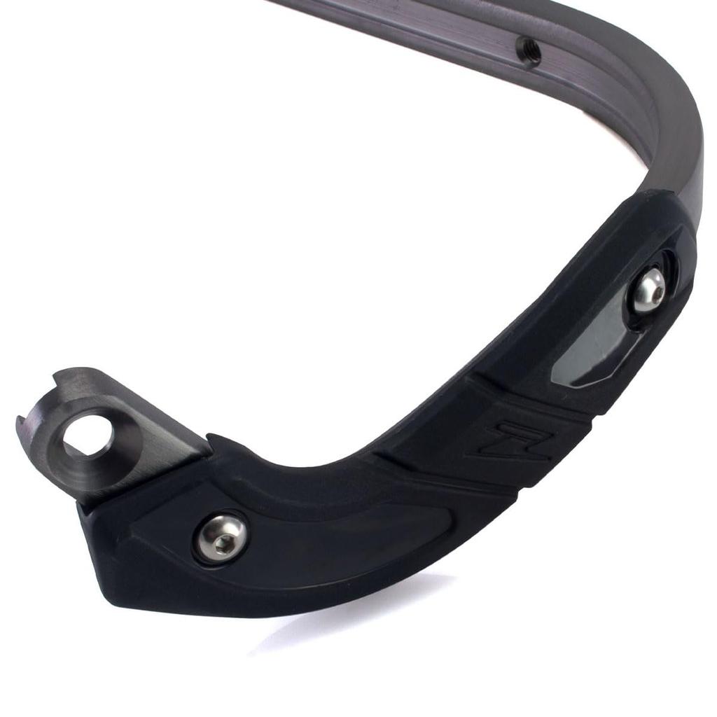 ZETA RACING Armor Compatible with handlebars with an inner diameter of Mounting bracket sold aluminum Protection for Door handle bar Dirtfreak