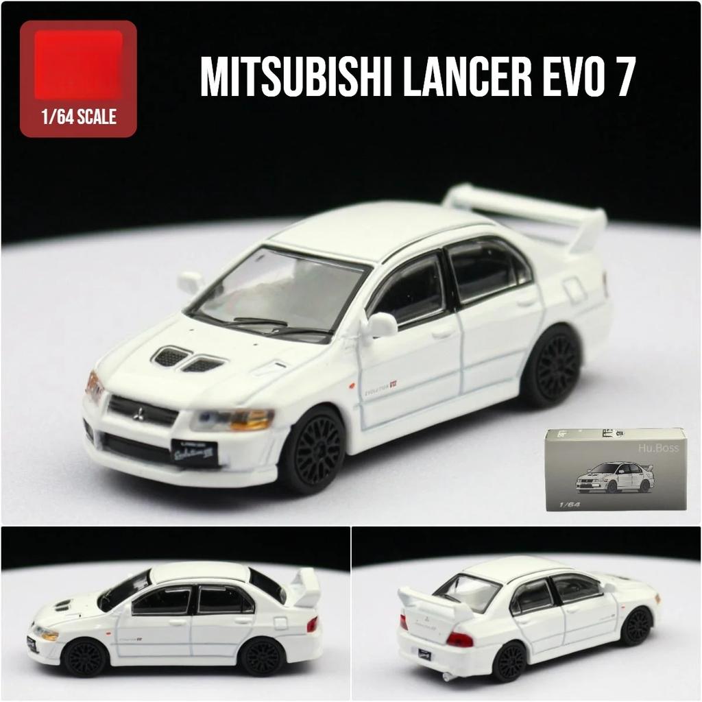 1/64 Mitsubishi Lancer Evolution VII Seven Сплав Модель Спортивного Автомобиля Литые Металлические Гоночные Автомобили Модель Транспортного Средства Миниатюрный Масштаб Игрушки