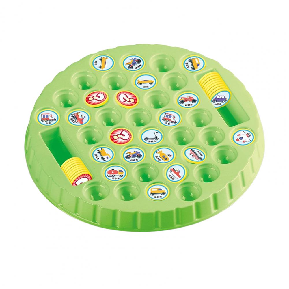 Улучшающая память игра Развивающая игрушка-испытание для памяти для малышей Транспорт Карьера Шахматы Игра на совпадение Настольная игра для тренировки концентрации