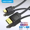 Vention Mini DP To DP Cable 4K Mini Displayport To DisplayPort Cable Adapter for Macbook Pro Air Computer TV DP To Mini DP Cable