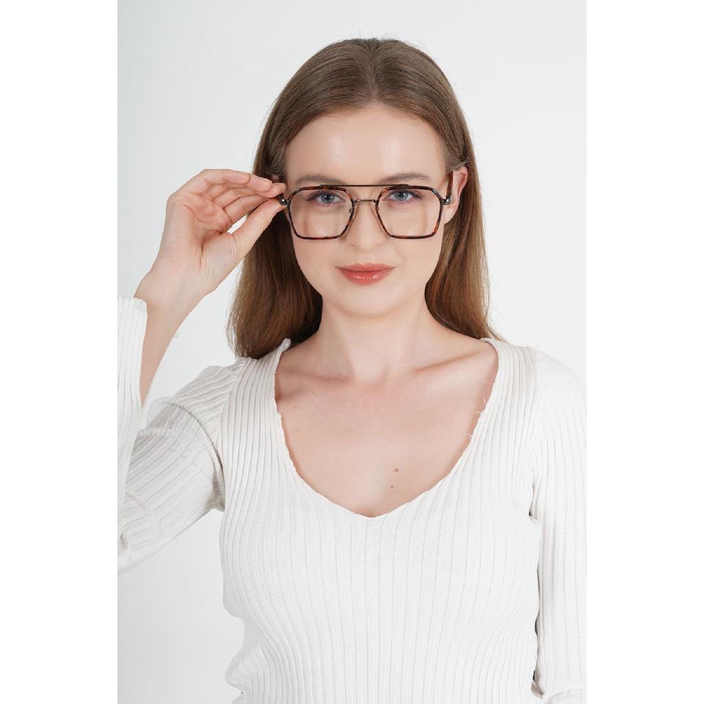 Henry Unisex Blue Light Protection Blue Block Square Rectangular New Season Transparent Glasses