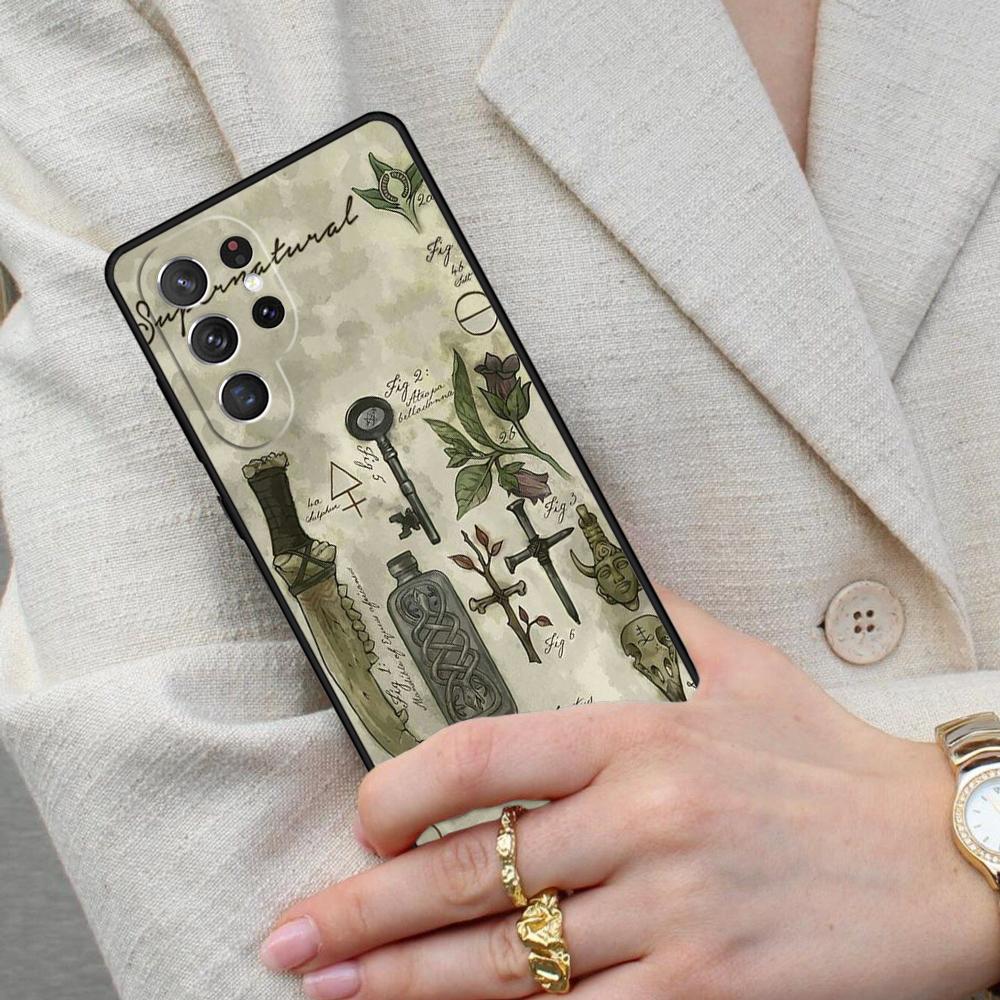 Supernatural TV Show Cell Phone Case for Samsung Galaxy S26 Ultra S25 S24 S23 S22 S21 S20 Note10 Cover