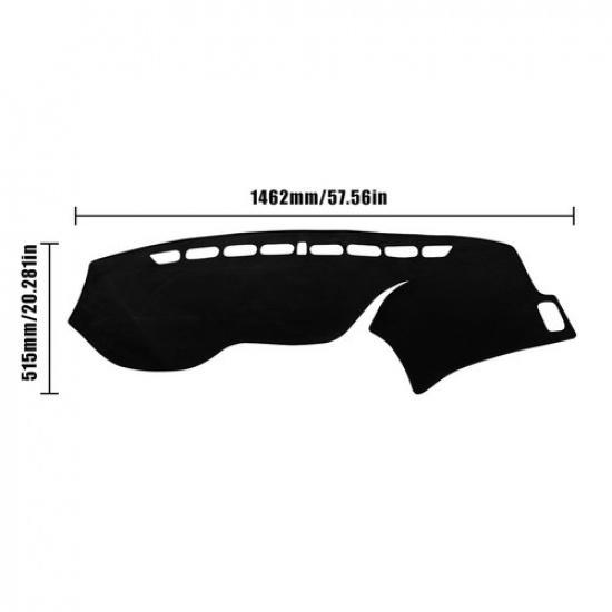 1Pcs Non-Slip Dashmat Car Dashboard Cover Dash Mat For Honda Accord 2013-17