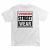 Новая со склада Vision Street Wear КЛАССИЧЕСКИЙ ЛОГОТИП Футболка для скейтборда БЕЛАЯ *Выпуск прекращен 2013* Унисекс Футболка