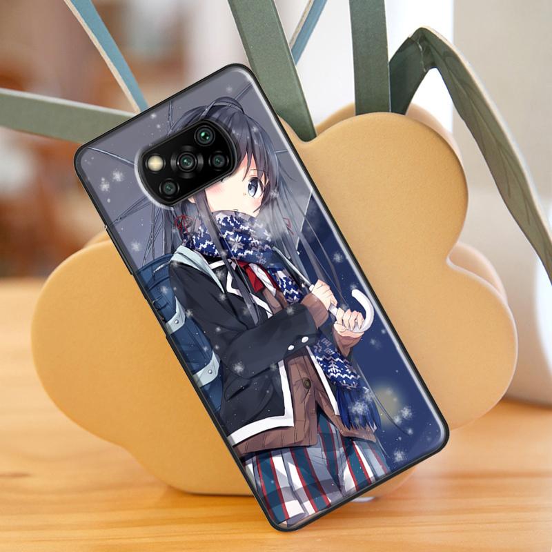 Чехол для телефона Yukino Yukinoshita oregairu для Xiaomi Mi 11T Pro 10T 11 Lite 11 Ultra Coque для POCO F3 X3 GT M3 M4 X3 Pro
