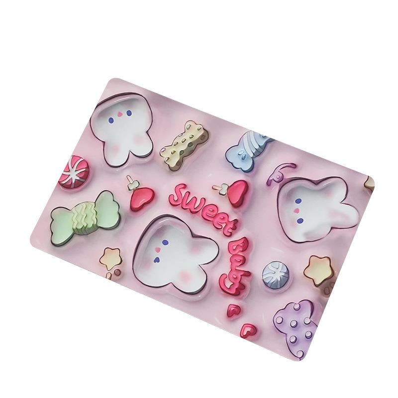 Мультяшный диатомовый ил для ванной комнаты, туалета, подушки, кухонный коврик для ног, мультяшное изображение, впитывающий нескользящий коврик для двери