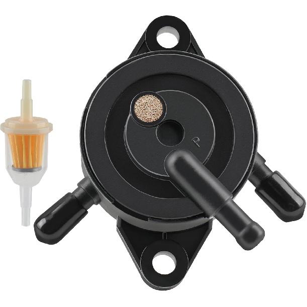 Fuel Pump For Kohler 17HP-25 HP Small Engine Lawn Mower Tractor, Gas Vacuum Fuel Pump With Fuel Filter For Honda For Yamaha For John Deere