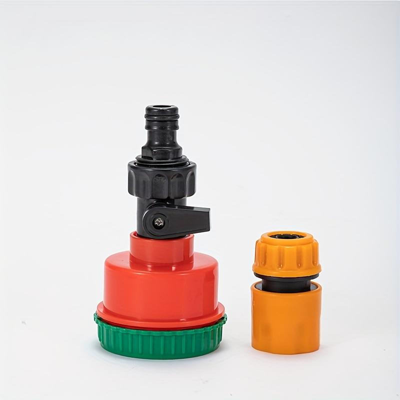 1 шт. Регулируемый ручной садовый опрыскиватель для полива с 4 отдельными водяными соединителями, подходит для полива рассады в теплицах, цветов, растений в питомниках