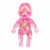 Мягкая игрушка-пищалка 11 см с блестками внутри. Игрушка для снятия стресса для детей и взрослых. Гибкая сенсорная игрушка-антистресс для тревожности и концентрации.