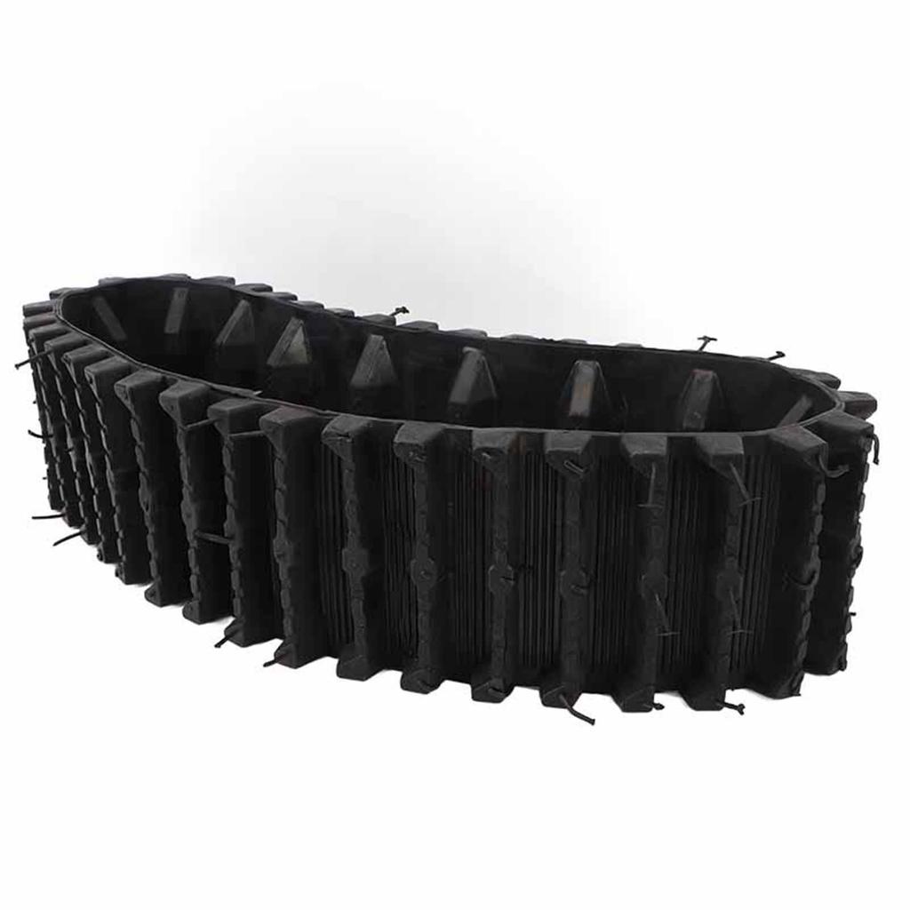 Резиновые гусеницы с увеличенным сцеплением, гусеница для квадроцикла, UTV, электрический снегоход, снегоочиститель