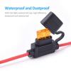 5/10pcs Automobile Plug-in Fuse Holder In-Line Mini Blade Fuse Holder Rated Voltage Is 12V 20A  Replacement of Wearing Parts