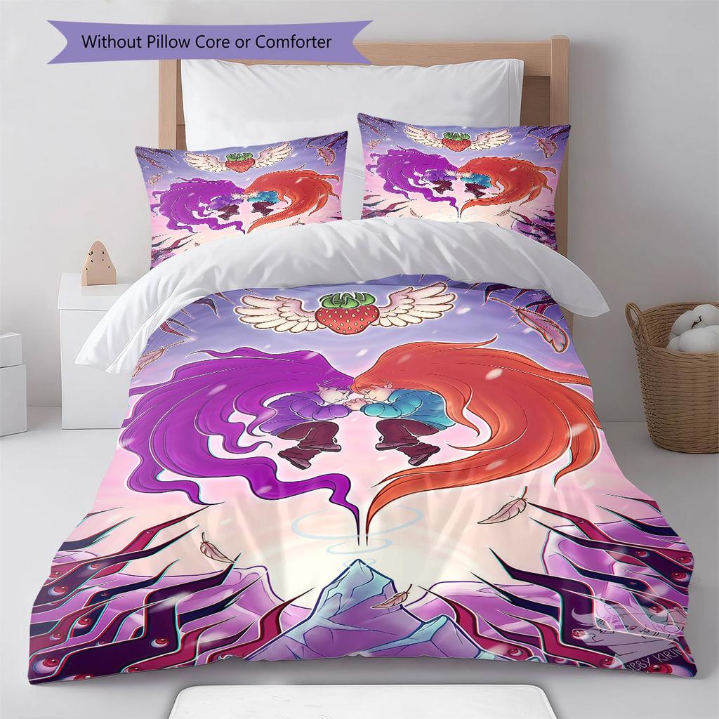 Celeste Vibe Bedding Quilt Set Quilt Cover Pillowcase Home Decoration Birthday Gift (1 * duvet cover + 2 * pillowcase, without core)