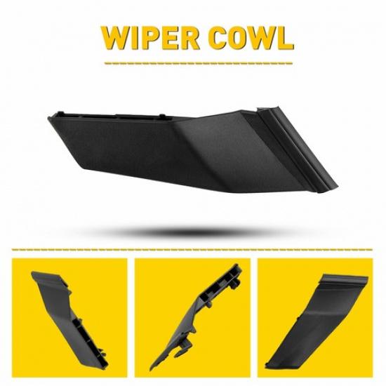 1 2PCS Front Wiper Extension Side Cowl Trim Cover For Toyota Corolla 2014-