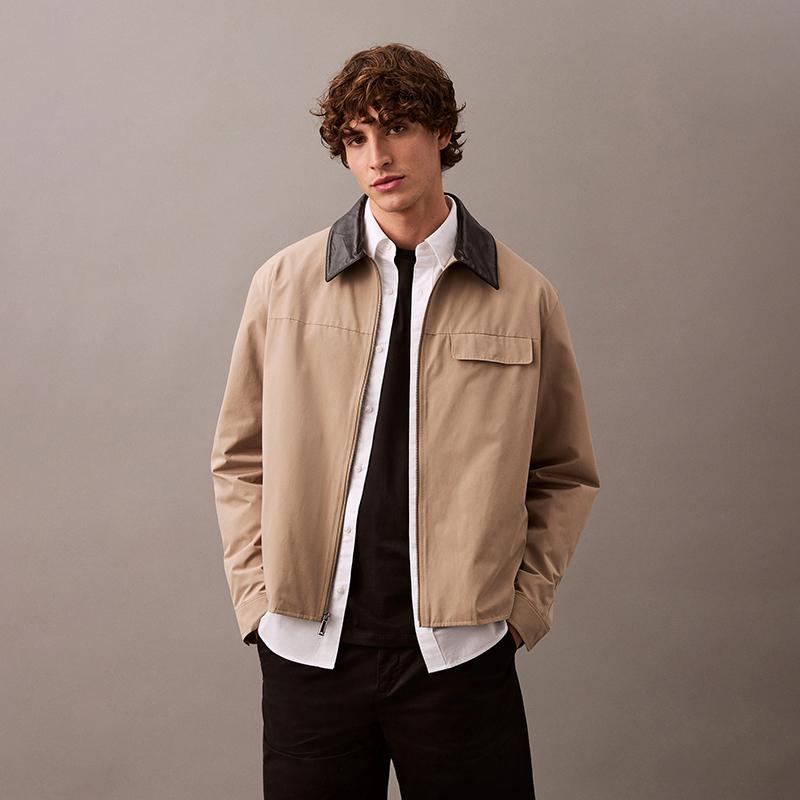CALVIN KLEIN Jacket Men's Twilight Brown 4LB433G