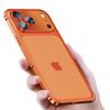 Luxury Aluminum Bumper Camera Protector Metal Phone Case For iPhone 17 16 15 14 13 12 Pro Max Shockproof Clear Matte PC Cover