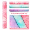 Игрушка для кошек, интерактивная игрушка с кошачьей мятой, градиент цвета, плюшевая игрушка для кошек, устойчивая к укусам, мягкая жевательная игрушка для кошек, товары для домашних животных