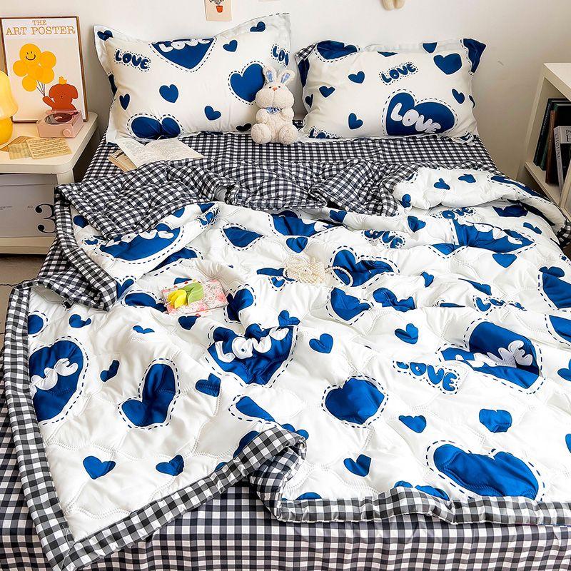 Детское летнее одеяло с рисунком фруктов, красочное одеяло для взрослых, механическая стирка, кружевное стеганое одеяло с цветочным рисунком, тонкие одеяла, крутые одеяла