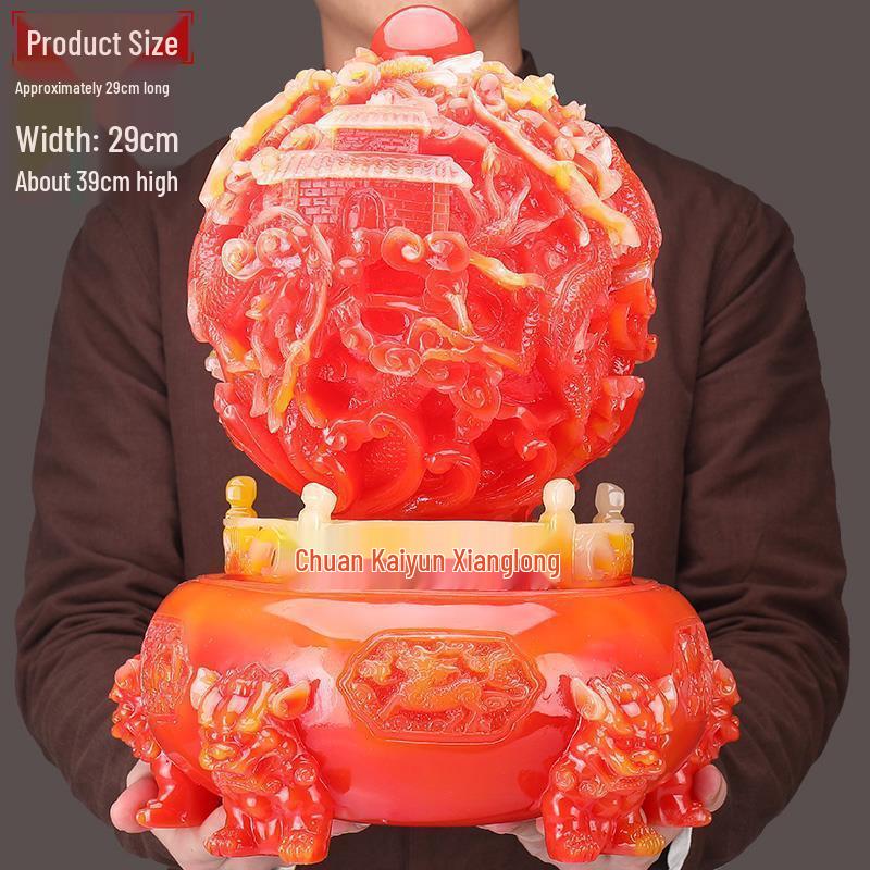 Большое украшение Цянькунь Дин: Бестселлер для декора дома и офиса, Идеально для новоселья или корпоративных подарков