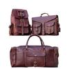 Набор из 3 сумок Кожаная сумка-мессенджер для ноутбука Кожаный рюкзак Кожаная спортивная сумка