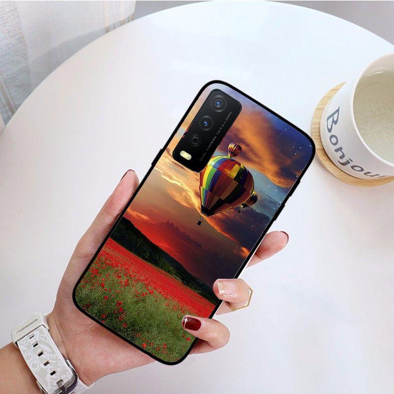 Чехол для телефона с воздушным шаром для vivo Y31 Y30 Y33S Y11S Y12S Y17 Y20 Y20S Y21 Y21S Y1S Y53S Y15 Y19 Y91C V23 5G Cases coque