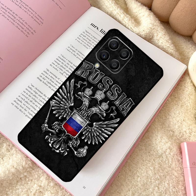 Russia Russian Flags Emblem Case For Samsung Galaxy M12 M14 M11 M13 M15 M06 M16 M36 M56 M31 M53 M32 M52 M35 M55 M34 M54