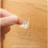 Transparent Cabinet Door Handle Plastics Punch Free Door Handle High Quality Drawer Window Handle