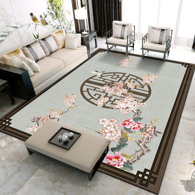 New Chinese Living Room Carpet Carpet Large Area Full Floor Mat Entrance Door Carpet Bedroom Bedside Carpet