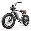 Электровелосипед EMOKO C91 1000 Вт для взрослых 48 В 20 Ач и 20-дюймовые широкие шины, Коммутерный педелек, Двойные амортизаторы и 7-скоростная трансмиссия Shimano, Электровелосипед для приключений на природе