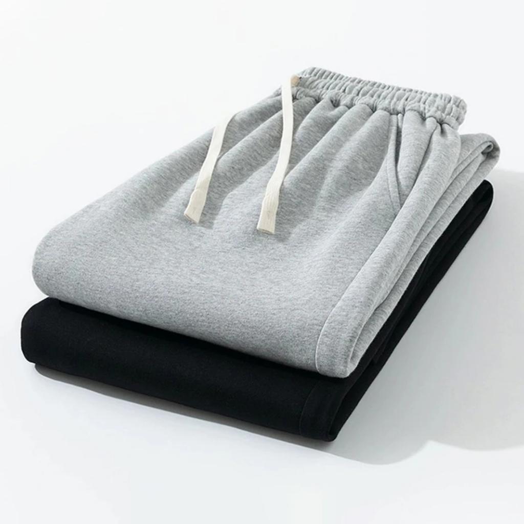 Тренд Весна Осень Тренировочные Брюки Мужские Свободные Прямые Повседневные WId Брюки