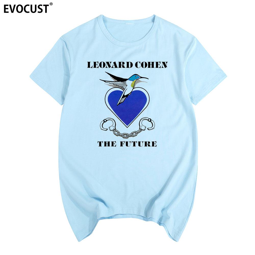 leonard cohen Book Of Longing Tshirt Cotton Unisex T shirt New Women Summer
