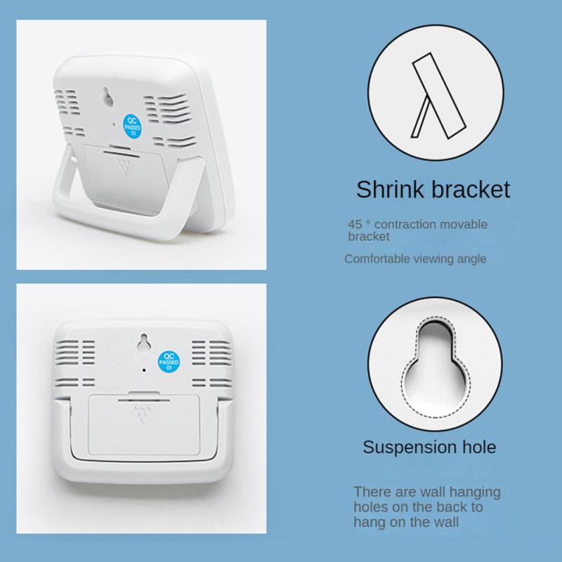 Гигрометр Точные показания Простота использования Удобный ЖК-дисплей Термометр Точный интеллектуальный датчик температуры Термометр