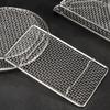 Stainless Steel Tempura Frying Net Japanese Style Oil Draining Rack Drying Net  Outdoor
