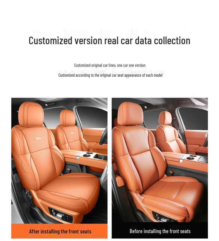 Li Auto L8 All-Season Full Coverage Car Seat Cover and Cushion Set