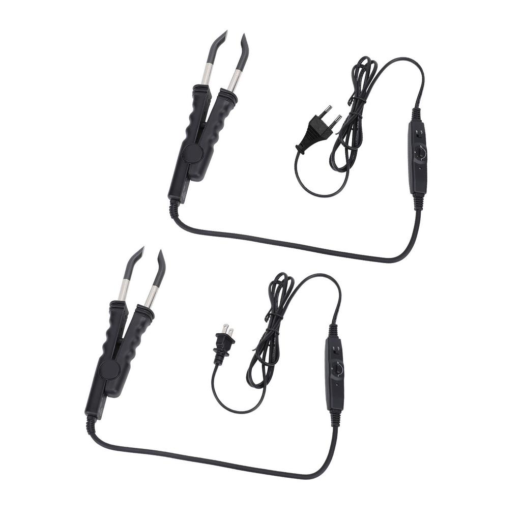 Fusion Hair Extensions Tool Flat Shape Professional Temperature Adjustable Keratin Fusion Heat Iron 