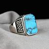 Luxury Fashionable Square Men's Parties Wear Popular Rings