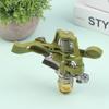 1/2" Male Thread Sprinkler Garden Rotating Rocker Impact Adjustable Zinc Alloy Lawn Field Watering Nozzle Irrigation Tools