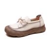 Fashion AIYUQI 2025 New Women's Loafers Non-slip Slip-on Casual Shoes Women Shoes Large-size flatGenuine Leather Female Sneakers