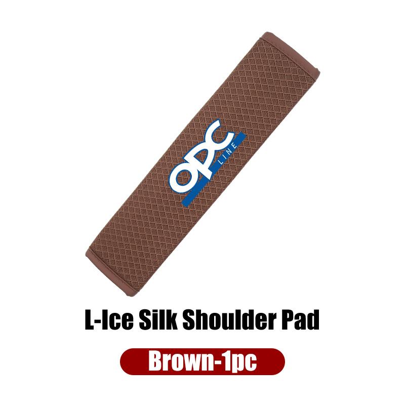 Universal Car Ice Silk Shoulder Protection Pad Interior Accessories For Opel Corsa Astra Insignia Vectra Zafira Meriva
