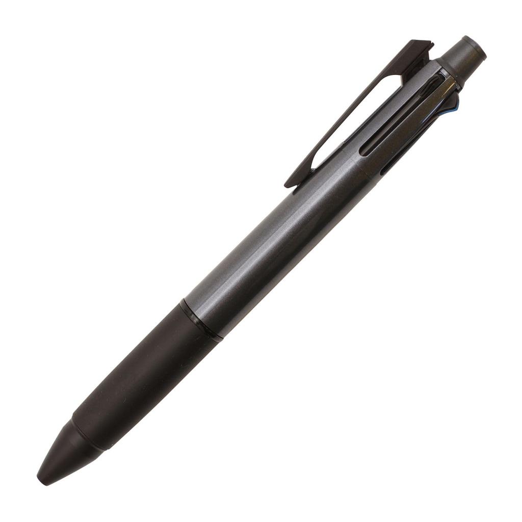 Mitsubishi Pencil Pen Jet Stream Limited Gray Metallic HMSXE510005GM Multi-Function 4&1 0.5