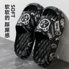 Fashion Men Flip-flops Summer Slippers Printing Sandals Trend Anti Slip Shoes EVA Slippers Fashion Women Massage Beach Footwear Chanclas