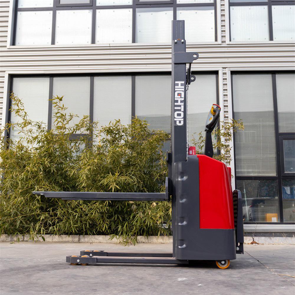 Compact Electric Hydraulic Stacker for Workshop and Wharf Handling